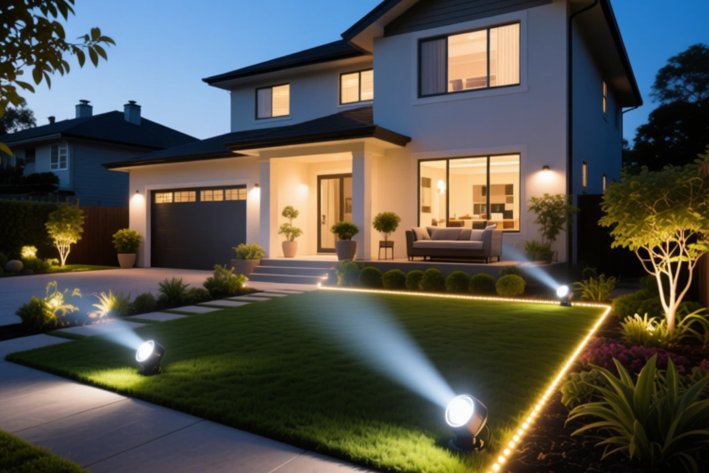 лед прожектори